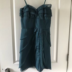 Adrianna Papell Aqua Cocktail Dress